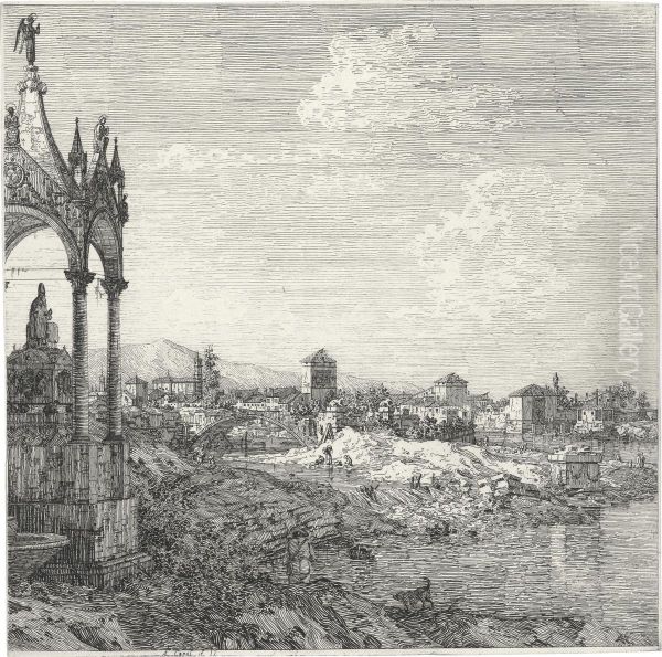 View Of A Town With A Bishop's Tomb - view 1