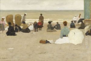 Het Scheveningse strand