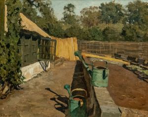 Gemusegarten und Gewachshaus von Ewijkshoeve