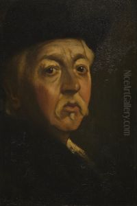 Zelfportret Jacobus van Looy by Jacobus Van Looy