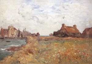 Le Port de Barfleur by Antoine Guillemet