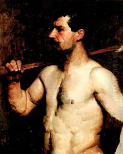 Estucio anatomico. by Cristobal Rojas