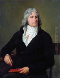 Portrait de Louis-Francois Bertin by Francois-Xavier Fabre