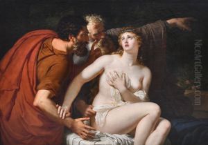 Suzanne et les vieillards by Francois-Xavier Fabre