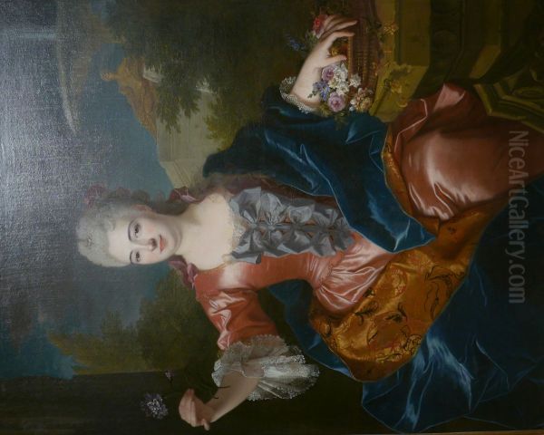 Portrait d'Anne Melon (1685 - 1727) by Jean Ranc
