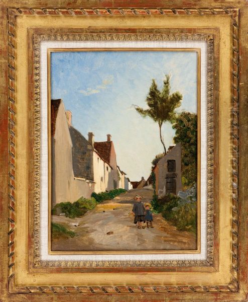 Rue de village, Chailly - view 1