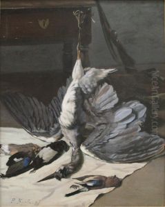 Nature morte au heron
