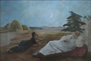 Ruth et Booz by Frederic Bazille