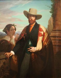 Portrait d'Alfred Bruyas by Auguste-Barthelemy Glaize