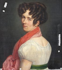 Portrait de la premiere femme de Matet by Charles Matet