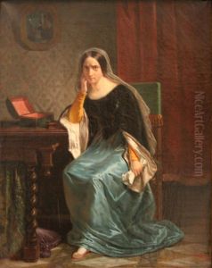 Marguerite de Bourgogne assise