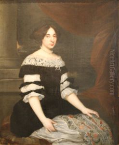 Portrait d'Isabeau de Bonsy, marquise de Castries. by Francois de Troy