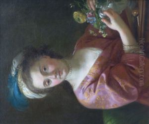 Madame Vien in 1760 by Joseph-Marie Vien
