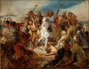 Clovis at the Battle of Tolbiac