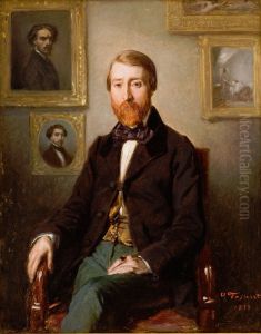 Portrait of Alfred Bruyas by Octave Tassaert