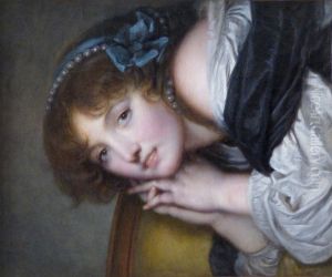 Young Girl with Hands Joined