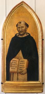 Saint Thomas d'Aquin by Jacopo Del Casentino