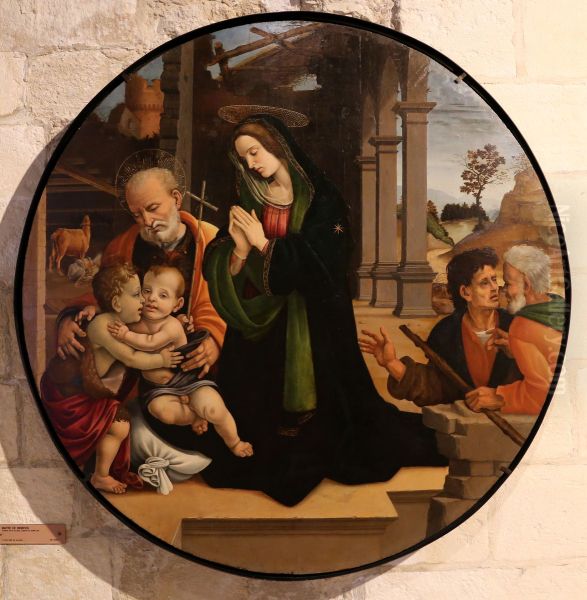 La Sainte Famille avec des bergers - view 1