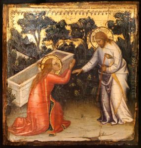 Scenes de la Vie du Christ : Noli me Tangere. by Mariotto Di Nardo