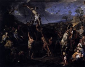 TheRaising of the Cross by Charles Le Brun