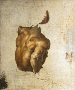 Negro torsoFrancais:Torse de negreItaliano:Torso di negro by Theodore Gericault