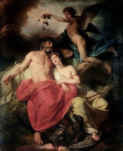 Jupiter Asleep on Mount Ida - view 1