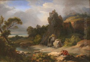 Philoctete dans l'ile de Lemnos