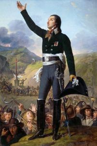 Le Marquis De Lescure, General Vendeen (1766-1793) by Robert Lefevre