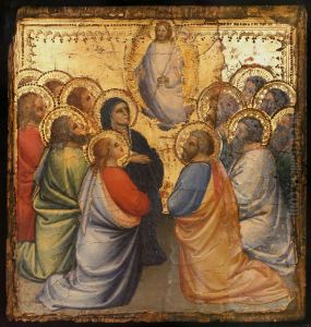Scenes de la Vie du Christ : Ascension. by Mariotto Di Nardo
