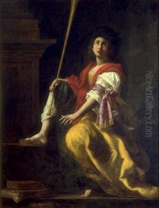 Clio (Muse de l'histoire) by Giovanni Baglione