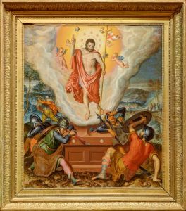 La Resurrection. by Pieter Pourbus