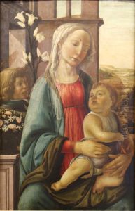 La Vierge et l'Enfant avec un ange