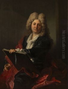 Portrait of Antoine Coypel by Gilles Allou