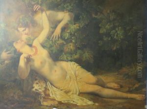 Bacchus und Erigone by Francois Bouchot