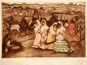 Andaluzas by Ricardo Canals y Llambi