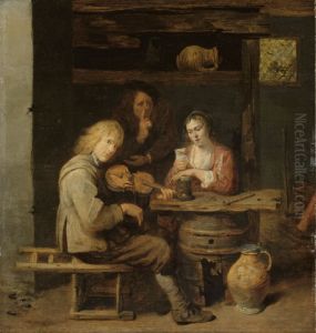 La Lecon de chant ou interieur de cabaret