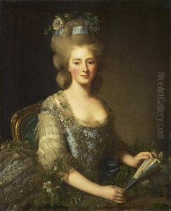 Portrait de Maire-Amelie Josephine, archiduchesse d'Autriche, infante, duchesse de Parme Portrait de Maire-Amelie Josephine, archiduchesse d'Autriche, infante, duchesse de Parme