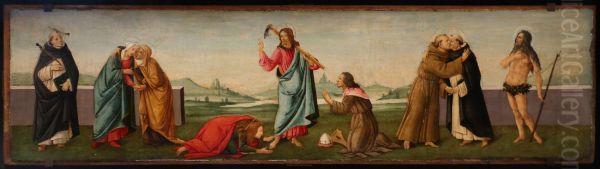 "Noli me tangere" (avec saint Pierre martyr, la Visitation, David, la rencontre de saint Francois et saint Dominique, saint Onuphre) - view 1