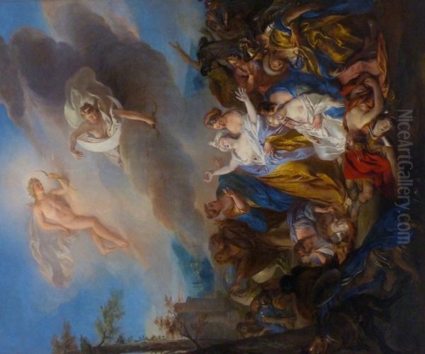 Apollo and Diana Piercing Niobe's Children with Arrows - view 1