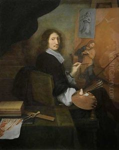 Portrait of Nicolas Mignard (1606-1668) Portrait of Nicolas Mignard (1606-1668)