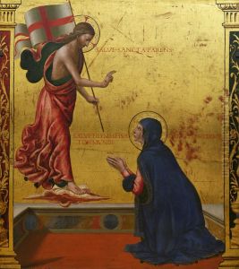 L'Apparition du Christ a la Vierge by Ghirlandaio Domenico