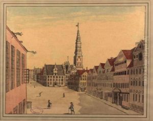 Amagertorv by Johannes Rach