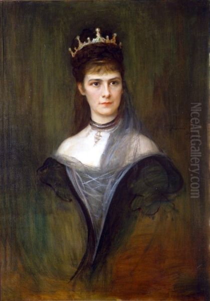 Portrait of Elisabeth of Bavaria, Queen of Hungary and Empress of Austria - view 1