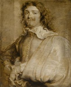 Portrait of Adriaen Brouwer (1603/05-1638) by Sir Anthony Van Dyck