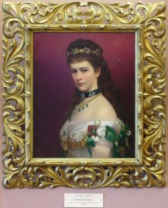 Portrait of empress Elizabeth by Georg Martin Ignaz Raab