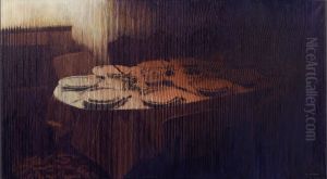 Seder Table by Dvora Morag