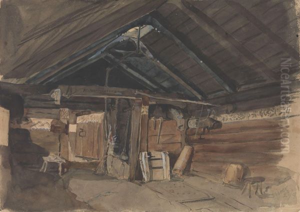 Rokstue, Kvam prestegard, Vikoy - view 1