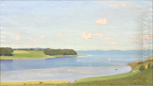 Bramsnaesvig on a summer day. by Knud Dybvad