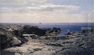 Mediterranean Shore by Eugen Ducker