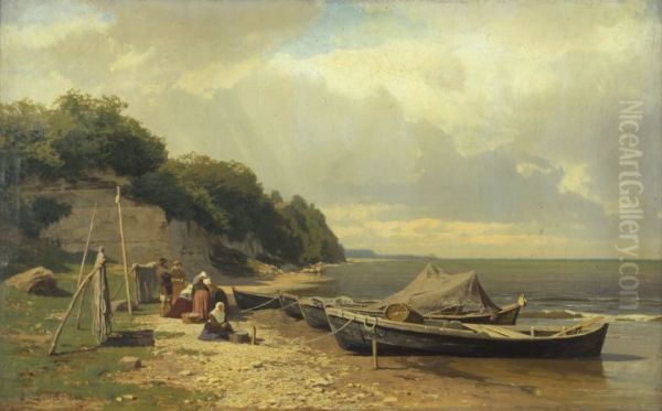 Seashore at Tiskre - view 1